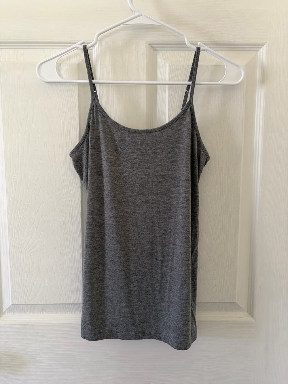 Merona Charcoal Gray Thin-Strap Knit Camisole